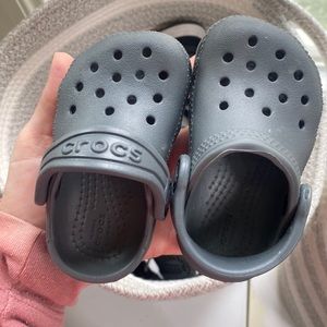 Crocs dark gray